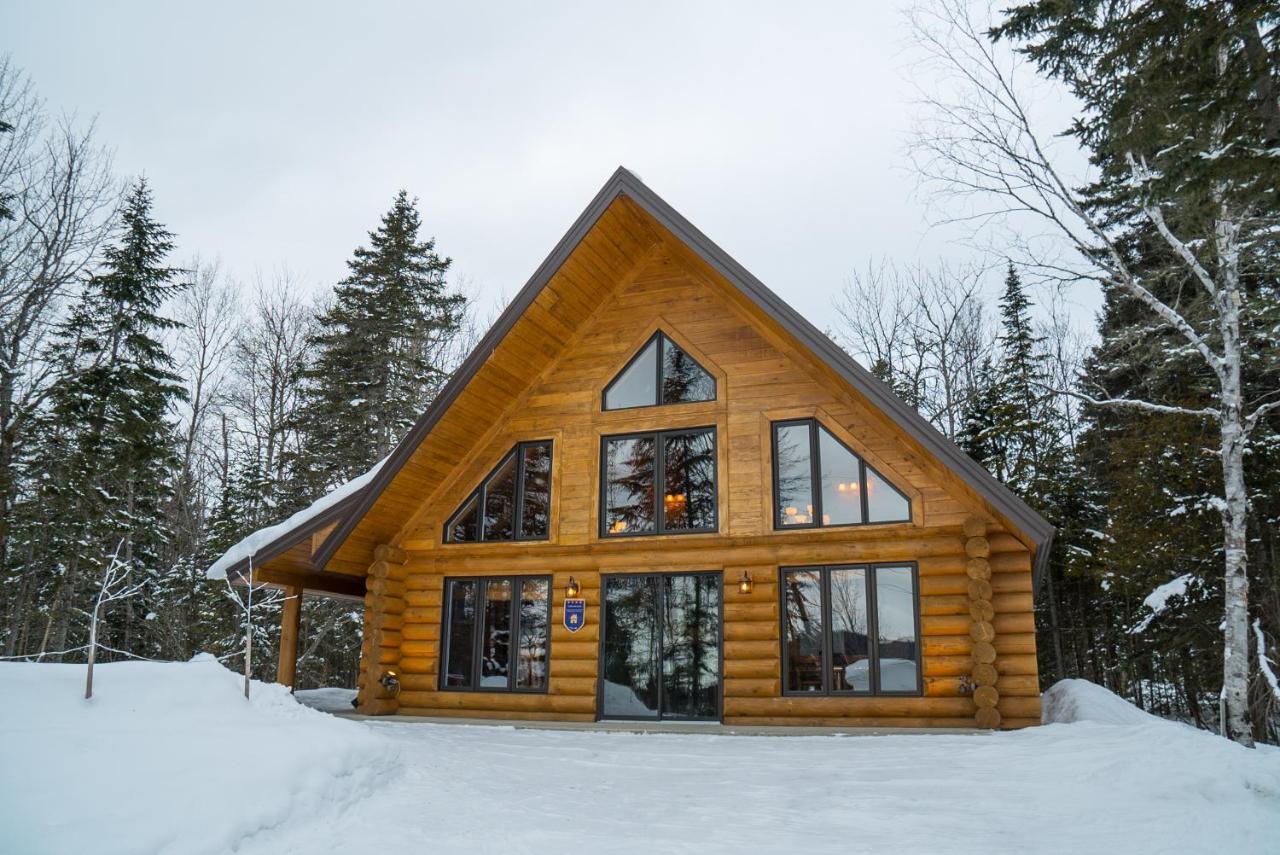 Vila Le Chalet Bois Rond Relax Saint-Tite-des-Caps Exteriér fotografie